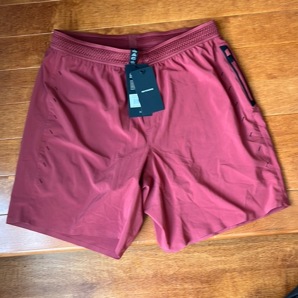 TenThousand Other - NWT Ten Thousand Brick Red Session Short (With Liner) 7" Size Large